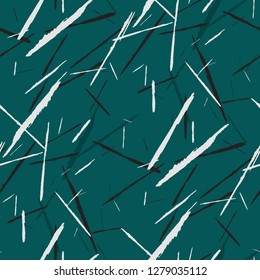 Grunge Background with Stripes. Abstract Scratched Texture with Dry Brush Strokes. Scribbled Grunge Pattern for Chintz, Wallpaper, Linen. Rustic Vector Background with Stripes