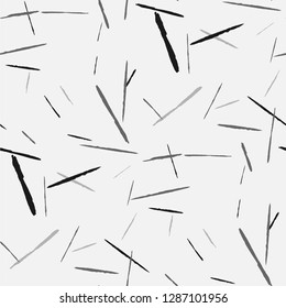 Grunge Background with Stripes. Abstract Scratched Texture with Brush Strokes. Scribbled Grunge Rapport for Cloth, Cotton, Curtains. Trendy Vector Background with Stripes