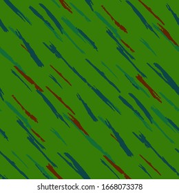 Grunge Background with Stripes. Abstract Scratched Texture with Ragged Brushstrokes. Scribbled Grunge Pattern for Chintz, Curtain, Paper. Retro Vector Background with Stripes