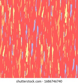 Grunge Background with Stripes. Abstract Scratched Texture with Ragged Brushstrokes. Scribbled Grunge Pattern for Wallpaper, Print, Cotton. Trendy Vector Background with Stripes