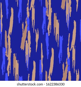 Grunge Background with Stripes. Abstract Texture with Horizontal Dry Brush Strokes Scribbled Grunge Pattern for Print, Cloth, Fabric. Retro Vector Background with Stripes