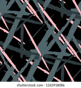 Grunge Background with Stripes. Bright Seamless Texture