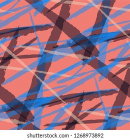 Grunge Background with Stripes. Bright Seamless Texture