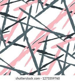 Grunge Background with Stripes. Bright Seamless Texture