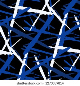 Grunge Background with Stripes. Bright Seamless Texture