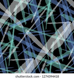 Grunge Background with Stripes. Bright Seamless Texture