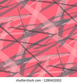 Grunge Background with Stripes. Bright Seamless Texture