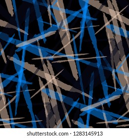 Grunge Background with Stripes. Bright Seamless Texture