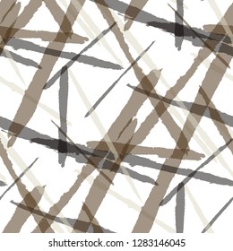 Grunge Background with Stripes. Bright Seamless Texture