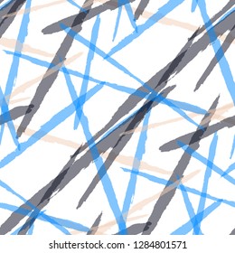 Grunge Background with Stripes. Bright Seamless Texture