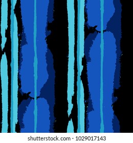 Grunge Background with Stripes. Painted Lines. Texture with Vertical Dry Brush Strokes. Scribbled Grunge Rapport for Sportswear, Paper, Cloth. Retro Vector Background