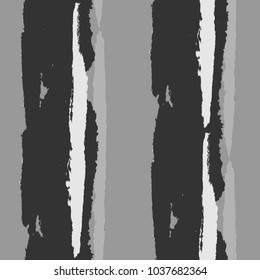 Grunge Background with Stripes. Painted Lines. Texture with Vertical Brush Strokes. Scribbled Grunge Rapport for Sportswear, Paper, Cloth. Rustic Vector Background