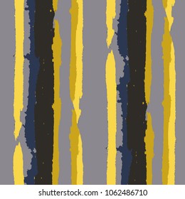 Grunge Background with Stripes. Painted Lines. Texture with Vertical Brush Strokes. Scribbled Grunge Rapport for Sportswear, Fabric, Wallpaper. Rustic Vector Background with Stripes