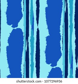 Grunge Background with Stripes. Painted Lines. Texture with Vertical Dry Brush Strokes. Scribbled Grunge Rapport for Cloth, Fabric, Textile. Retro Vector Background with Stripes