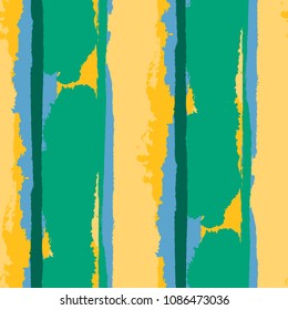 Grunge Background with Stripes. Painted Lines. Texture with Vertical Brush Strokes. Scribbled Grunge Pattern for Cloth, Fabric, Textile. Retro Vector Background with Stripes