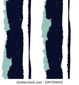 Grunge Background with Stripes. Painted Lines. Texture with Vertical Brush Strokes. Scribbled Grunge Motif for Sportswear, Paper, Cloth. Retro Vector Background