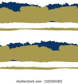 Grunge Background with Stripes. Painted Lines. Texture with Horizontal Dry Brush Strokes. Scribbled Grunge Pattern for Linen, Fabric, Wallpaper. Rustic Vector Background