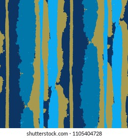 Grunge Background with Stripes. Painted Lines. Texture with Vertical Dry Brush Strokes. Scribbled Grunge Rapport for Sportswear, Paper, Cloth. Retro Vector Background