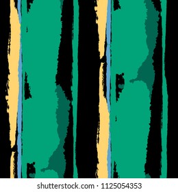 Grunge Background with Stripes. Painted Lines. Texture with Vertical Brush Strokes. Scribbled Grunge Pattern for Cloth, Fabric, Textile. Rustic Vector Background with Stripes