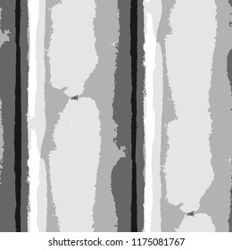 Grunge Background with Stripes. Painted Lines. Texture with Vertical Dry Brush Strokes. Scribbled Grunge Motif for Sportswear, Paper, Cloth. Retro Vector Background with Stripes