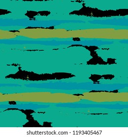 Grunge Background with Stripes. Painted Lines. Texture with Horizontal Dry Brush Strokes. Scribbled Grunge Pattern for Cloth, Fabric, Textile. Retro Vector Background with Stripes