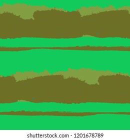 Grunge Background with Stripes. Painted Lines. Texture with Horizontal Brush Strokes. Scribbled Grunge Motif for Sportswear, Fabric, Cloth. Rustic Vector Background