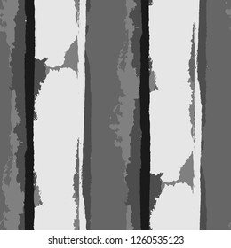 Grunge Background with Stripes. Painted Lines. Texture with Vertical Brush Strokes. Scribbled Grunge Pattern for Sportswear, Fabric, Cloth. Trendy Vector Background
