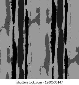 Grunge Background with Stripes. Painted Lines. Texture with Vertical Brush Strokes. Scribbled Grunge Rapport for Sportswear, Paper, Cloth. Rustic Vector Background