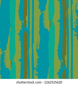Grunge Background with Stripes. Painted Lines. Texture with Vertical Dry Brush Strokes. Scribbled Grunge Motif for Sportswear, Fabric, Wallpaper. Rustic Vector Background