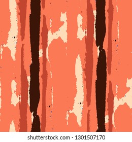Grunge Background with Stripes. Painted Lines. Texture with Vertical Brush Strokes. Scribbled Grunge Rapport for Sportswear, Paper, Cloth. Retro Vector Background with Stripes
