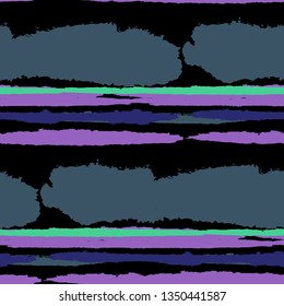 Grunge Background with Stripes. Painted Lines. Texture with Horizontal Dry Brush Strokes. Scribbled Grunge Rapport for Sportswear, Paper, Cloth. Rustic Vector Background with Stripes