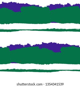Grunge Background with Stripes. Painted Lines. Texture with Horizontal Brush Strokes. Scribbled Grunge Rapport for Linen, Fabric, Textile. Rustic Vector Background