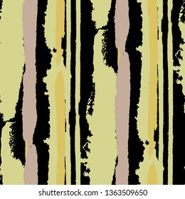 Grunge Background with Stripes. Painted Lines. Texture with Vertical Brush Strokes. Scribbled Grunge Rapport for Cloth, Fabric, Textile. Retro Vector Background with Stripes