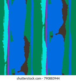 Grunge Background with Stripes. Painted Lines. Texture with Vertical Dry Brush Strokes. Scribbled Grunge Rapport for Sportswear, Paper, Cloth. Rustic Vector Background with Stripes