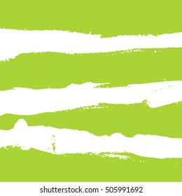 Grunge background with summer green frame. Vector illustration border.