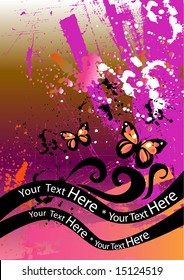 grunge background for text