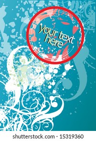 grunge background for text