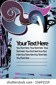 grunge background for text