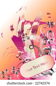 grunge background for text