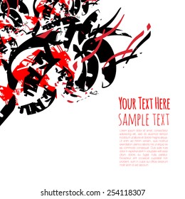 Grunge Background for Text