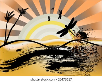 grunge background for text