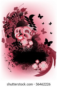 grunge background for text