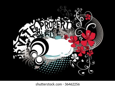 grunge background for text