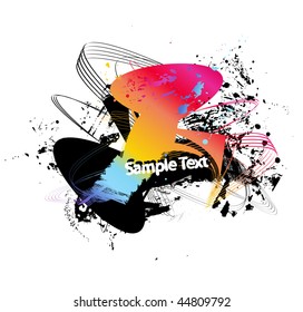 grunge background for text