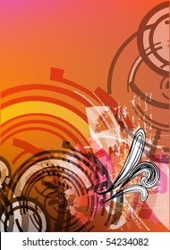 grunge background for text