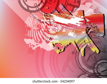 grunge background for text