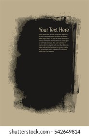 Grunge Background For Text