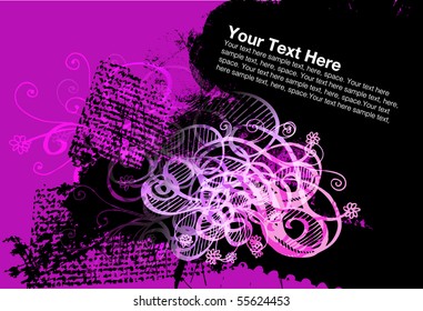 grunge background for text