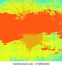 Grunge Background Texture Abstract Colorful Modern Style Splatter Scratch