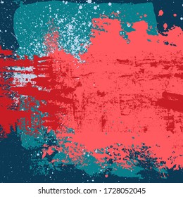Grunge Background Texture Abstract Style moderne coloré Splatter Scratter